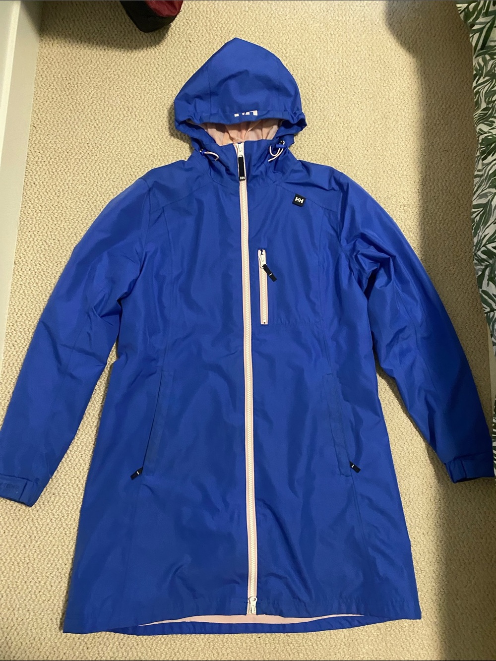 Helly Hansen Blue Utility Hooded Jacket